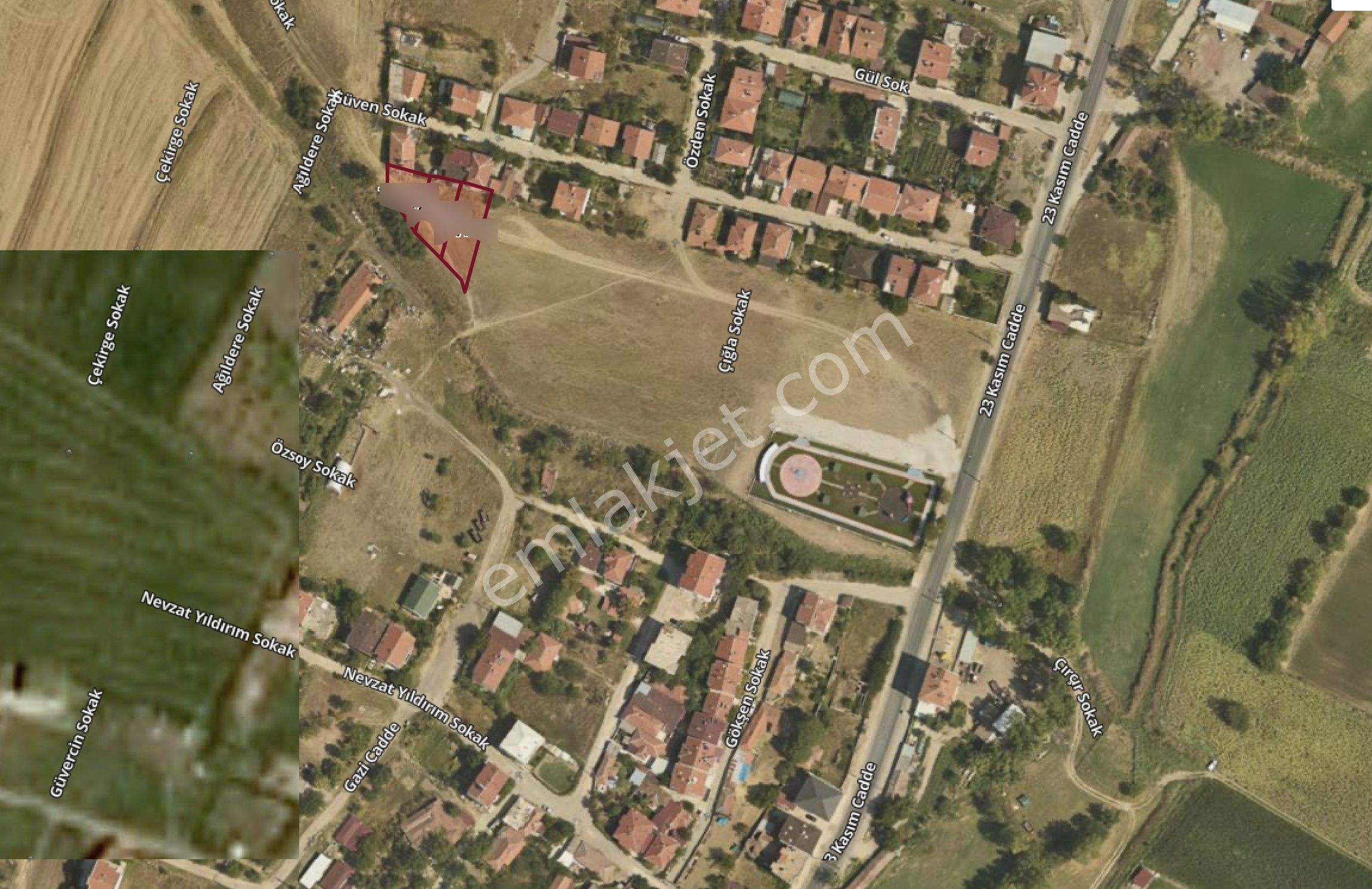 Edirne Havsa'da Merkeze Çok Yakın Villa İmarlı Arsa - Görsel 2