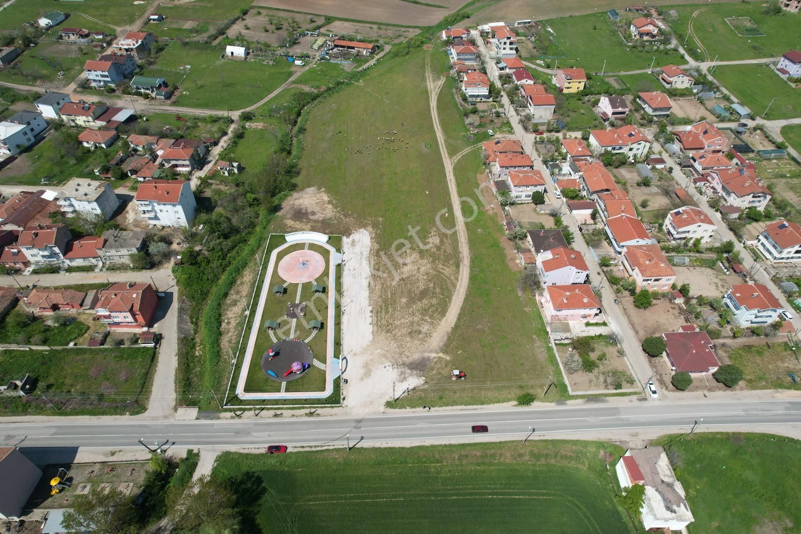 Edirne Havsa'da Merkeze Çok Yakın Villa İmarlı Arsa