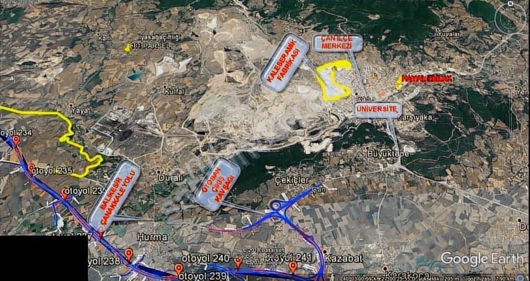 Proas'dan Fiyat Düştü Çanakkale Çan Yeni Otoban Ve Sanayi Yanı - Görsel 3