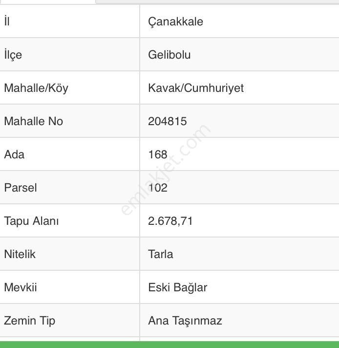 Kavakköyde Atabey Gayrimenkulden Nehir Kenarı Satılık Tarla - Görsel 2