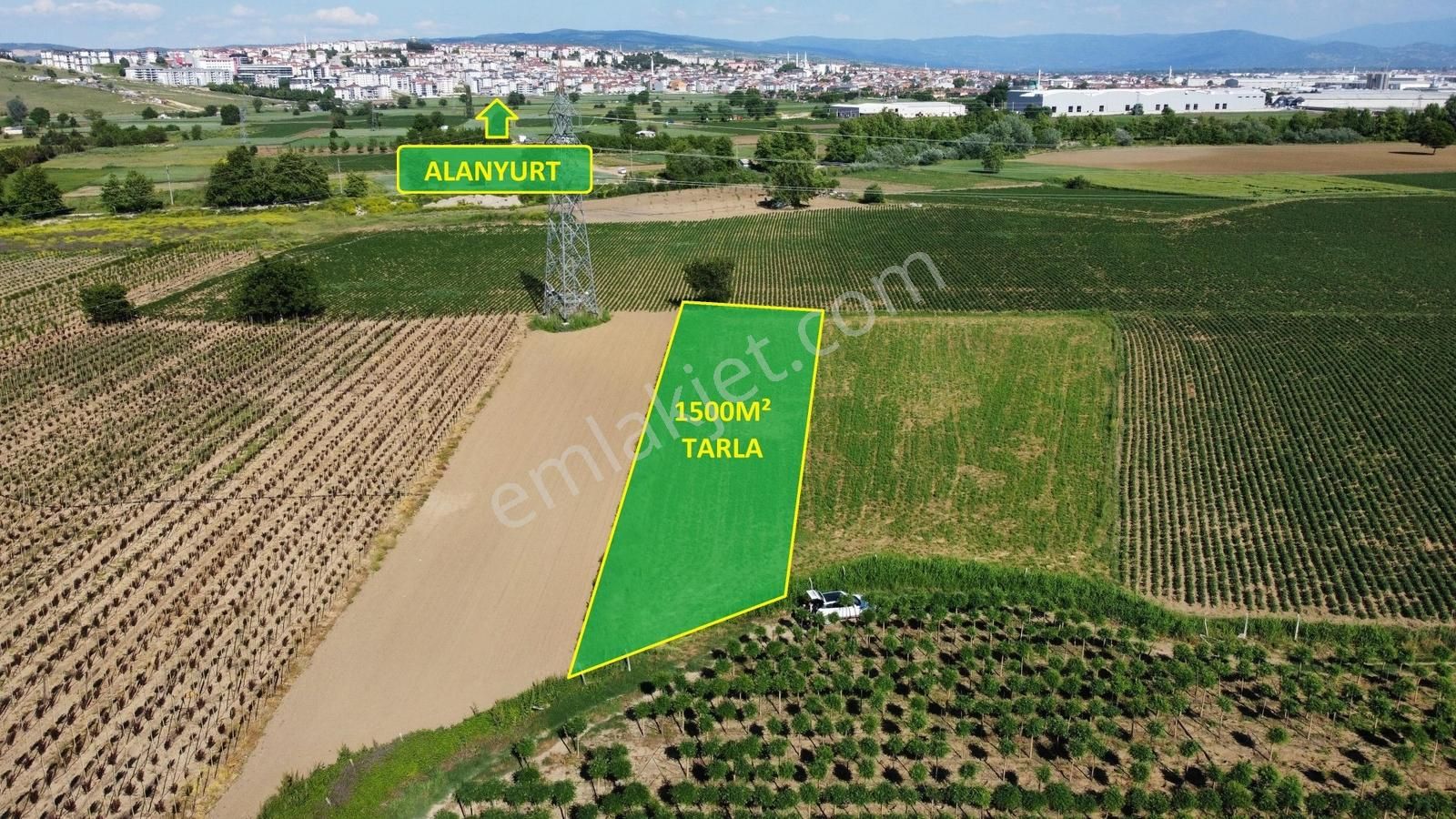 Ulucan'dan İnegöl Akhisarda Satılık Mükemmel Konumda Tarla - Görsel 17