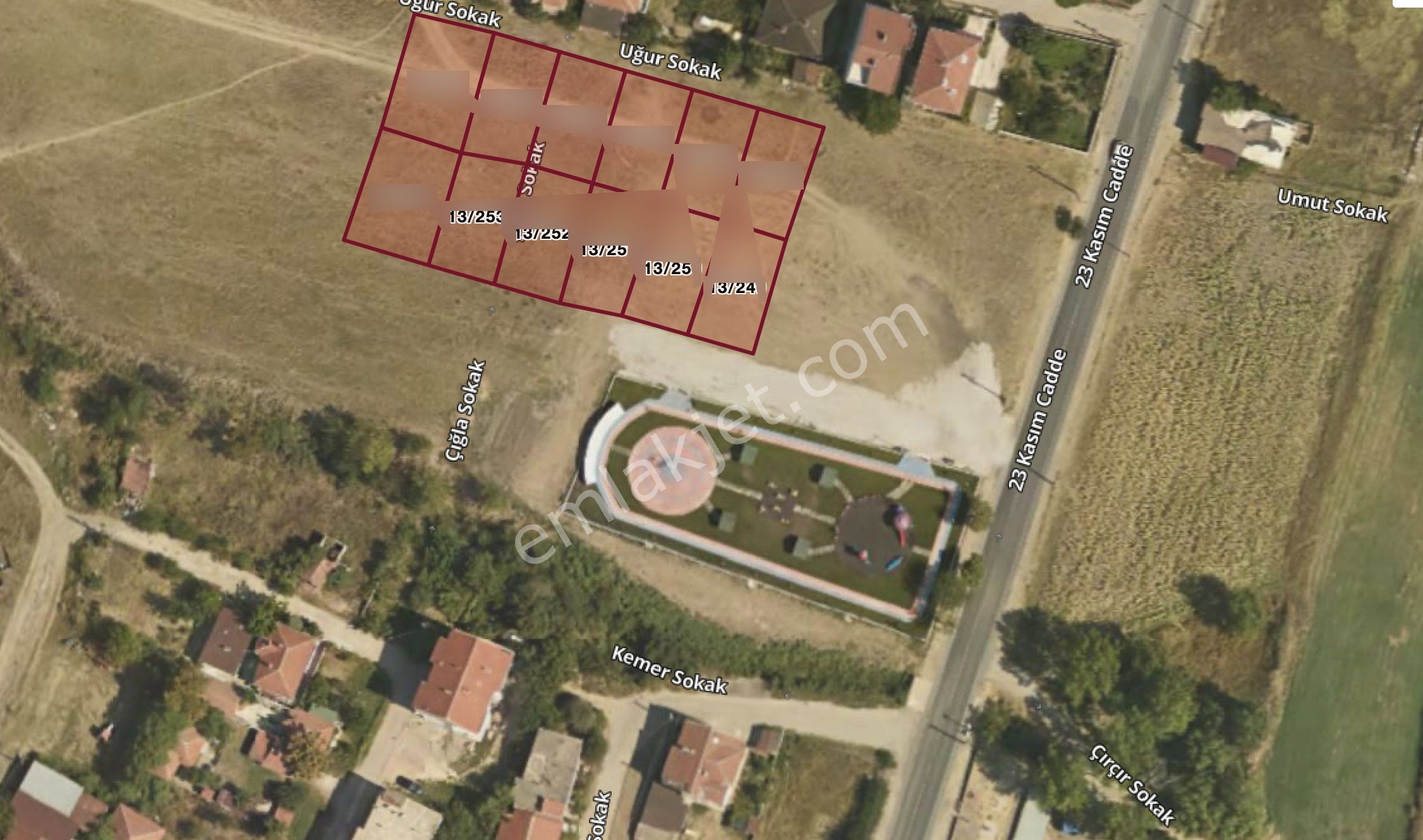 Edirne Havsa'da Merkeze Çok Yakın Villa İmarlı Arsa