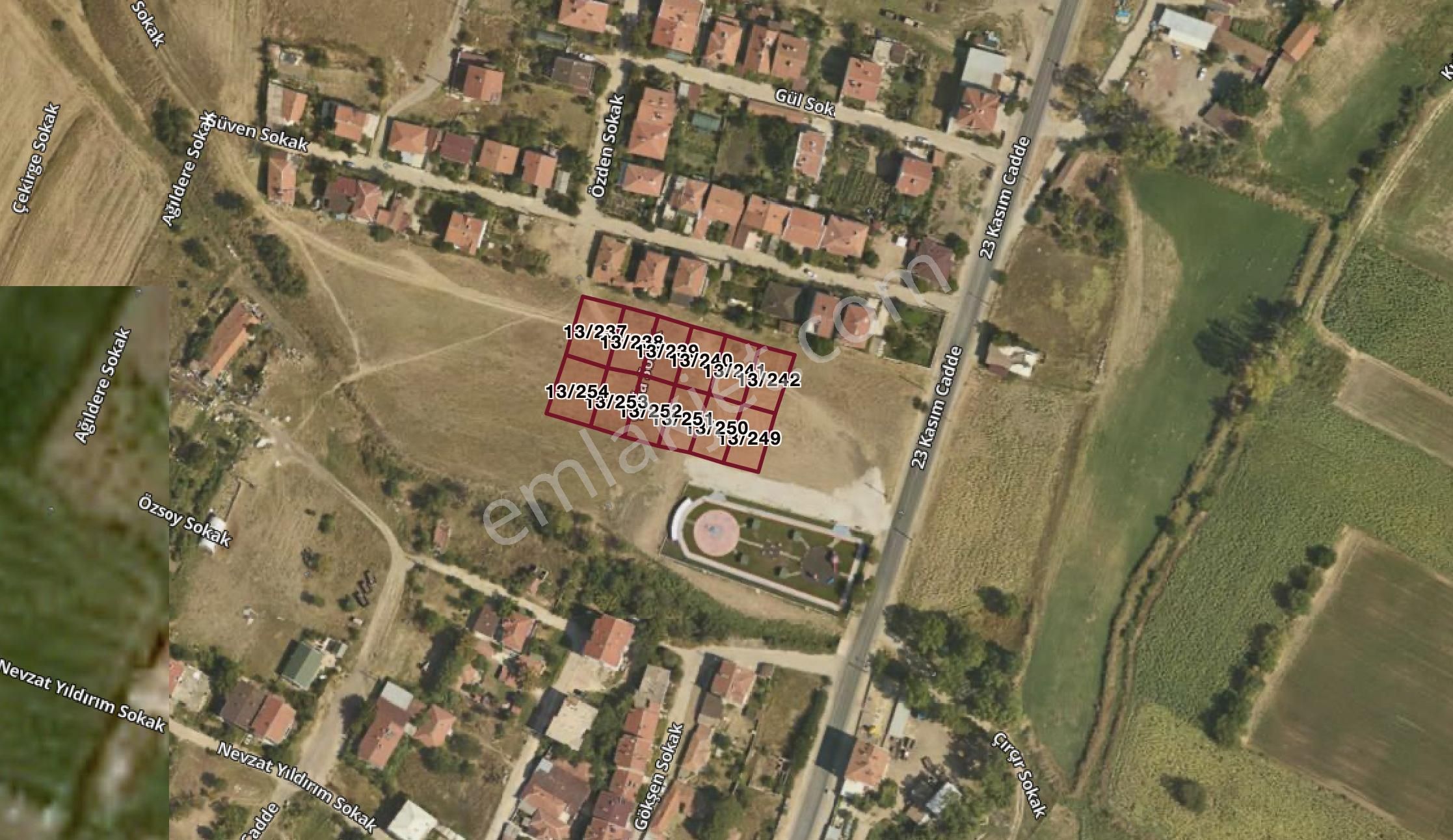 Edirne Havsa'da Merkeze Çok Yakın Villa İmarlı Arsa - Görsel 3