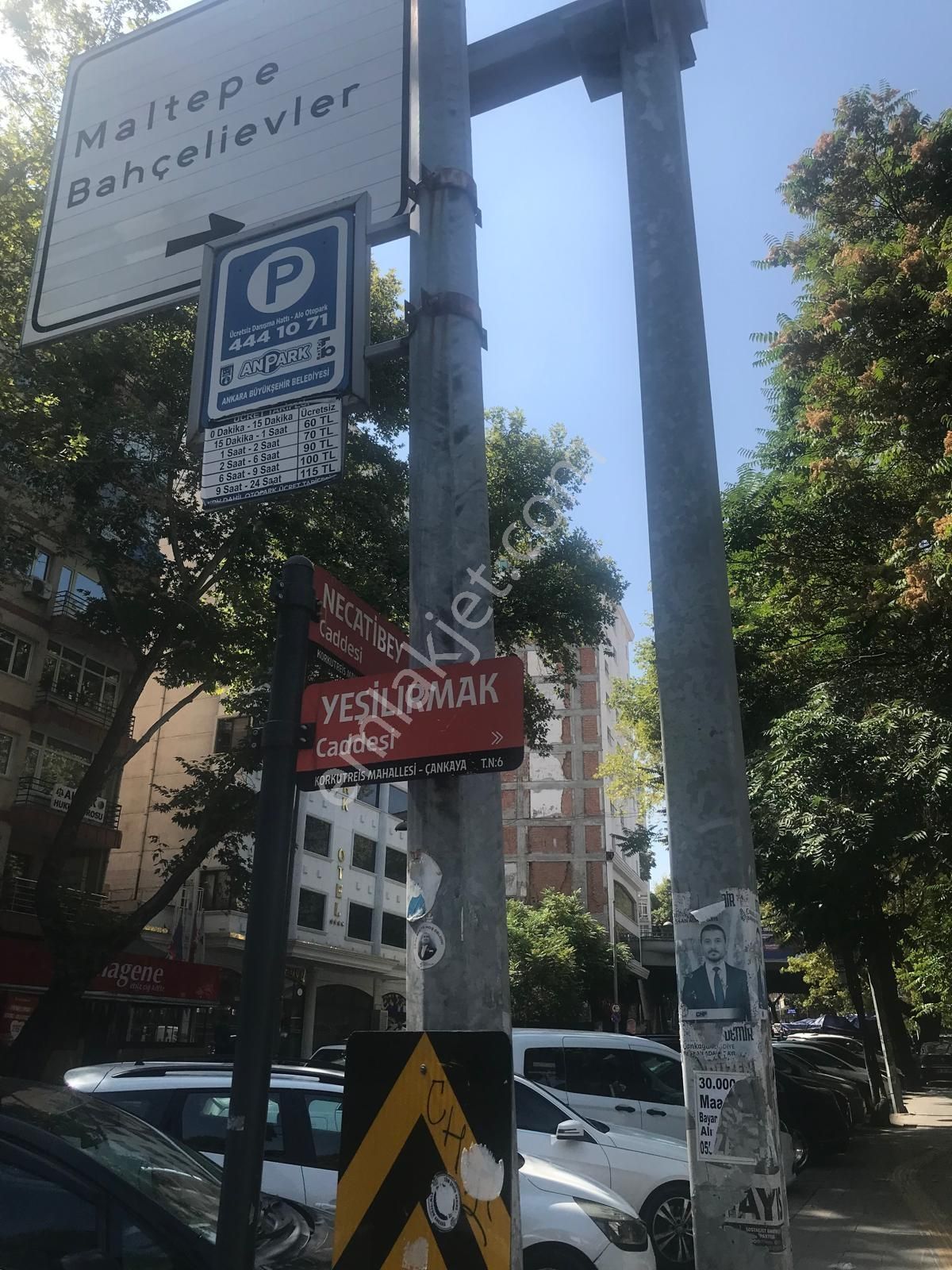 Kızılay Yeşilırmakta Konut, İşyeri Javdes Yanı Mükemmel 2+1 Boş - Görsel 26