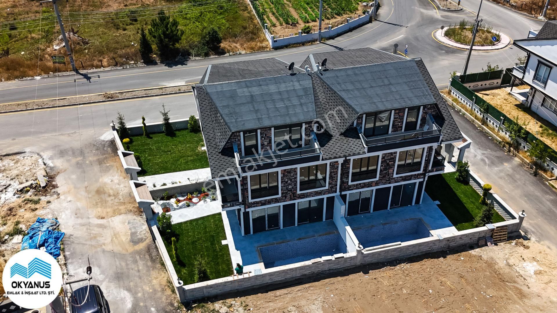 Kocaali De Deniz Manzaralı, Geniş Bahçeli, Saunalı Jakuzili 3+1 Villa - Görsel 9