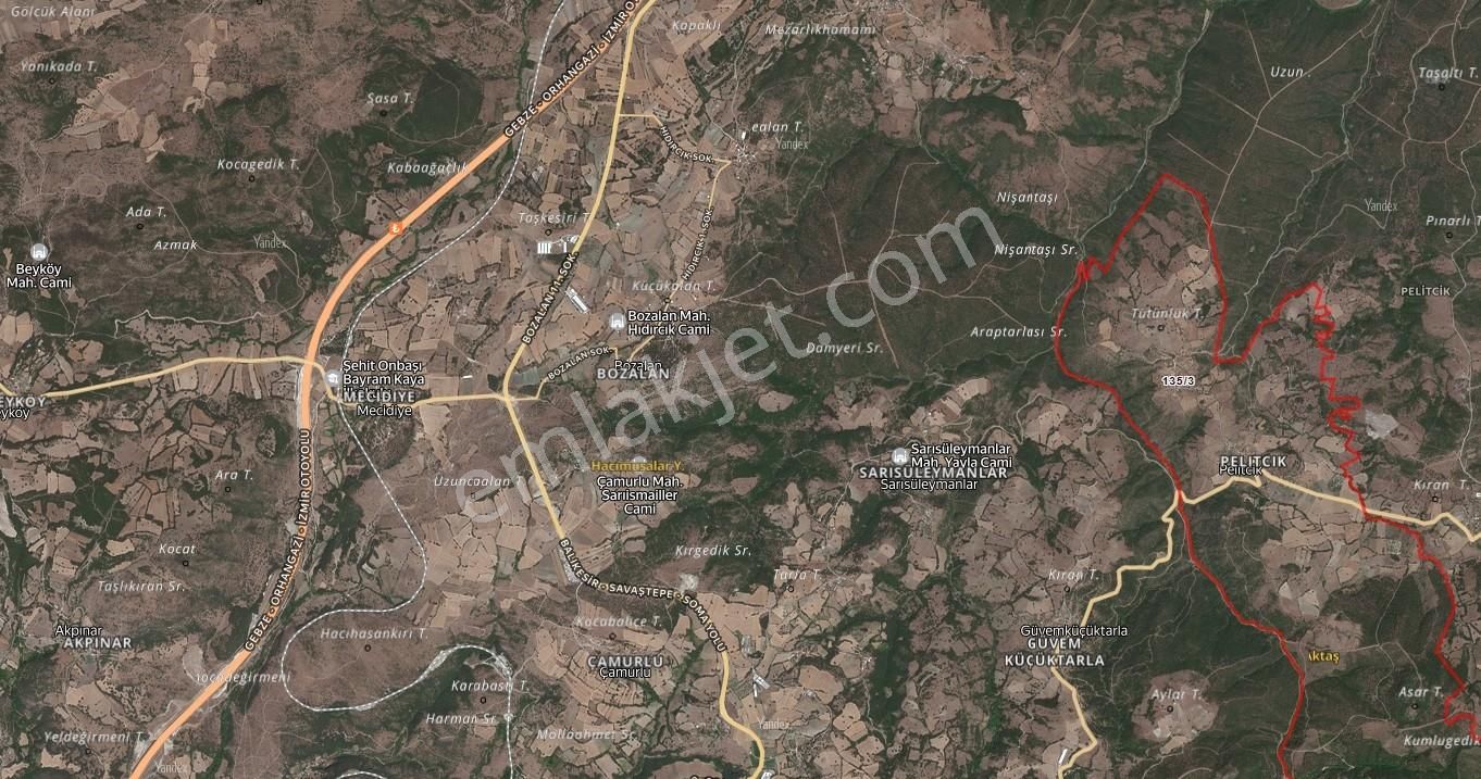 Balıkesir Savaştepe Pelitcikde Satılık Taş Ev Ve Bahçesi(1489m²) - Görsel 28