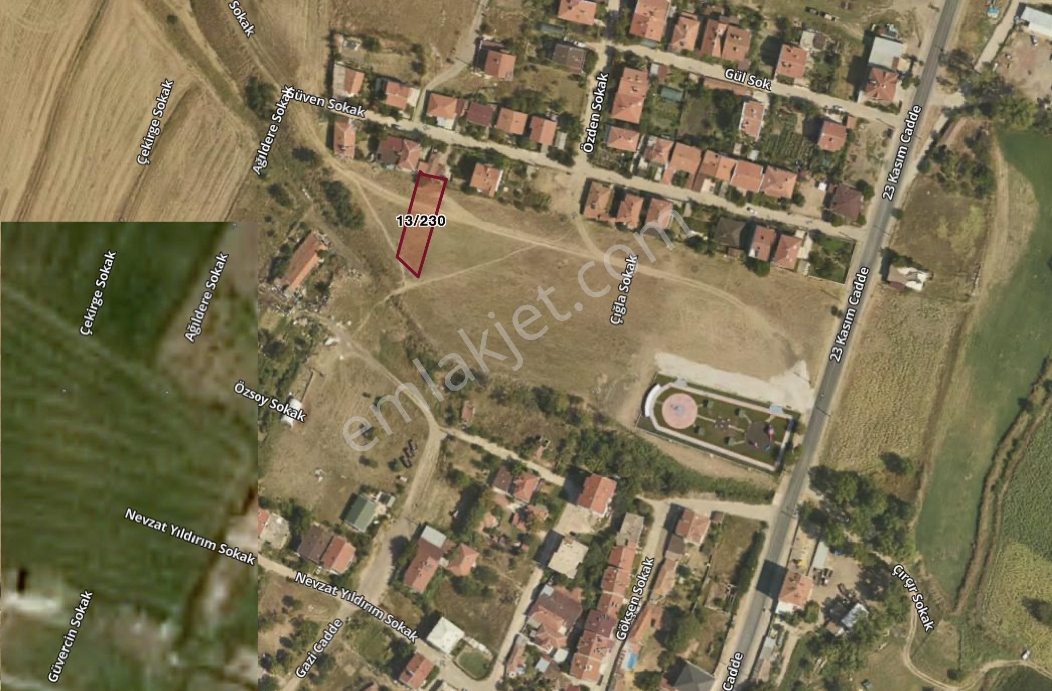 Edirne Havsa'da Merkeze Çok Yakın Villa İmarlı Arsa - Görsel 2