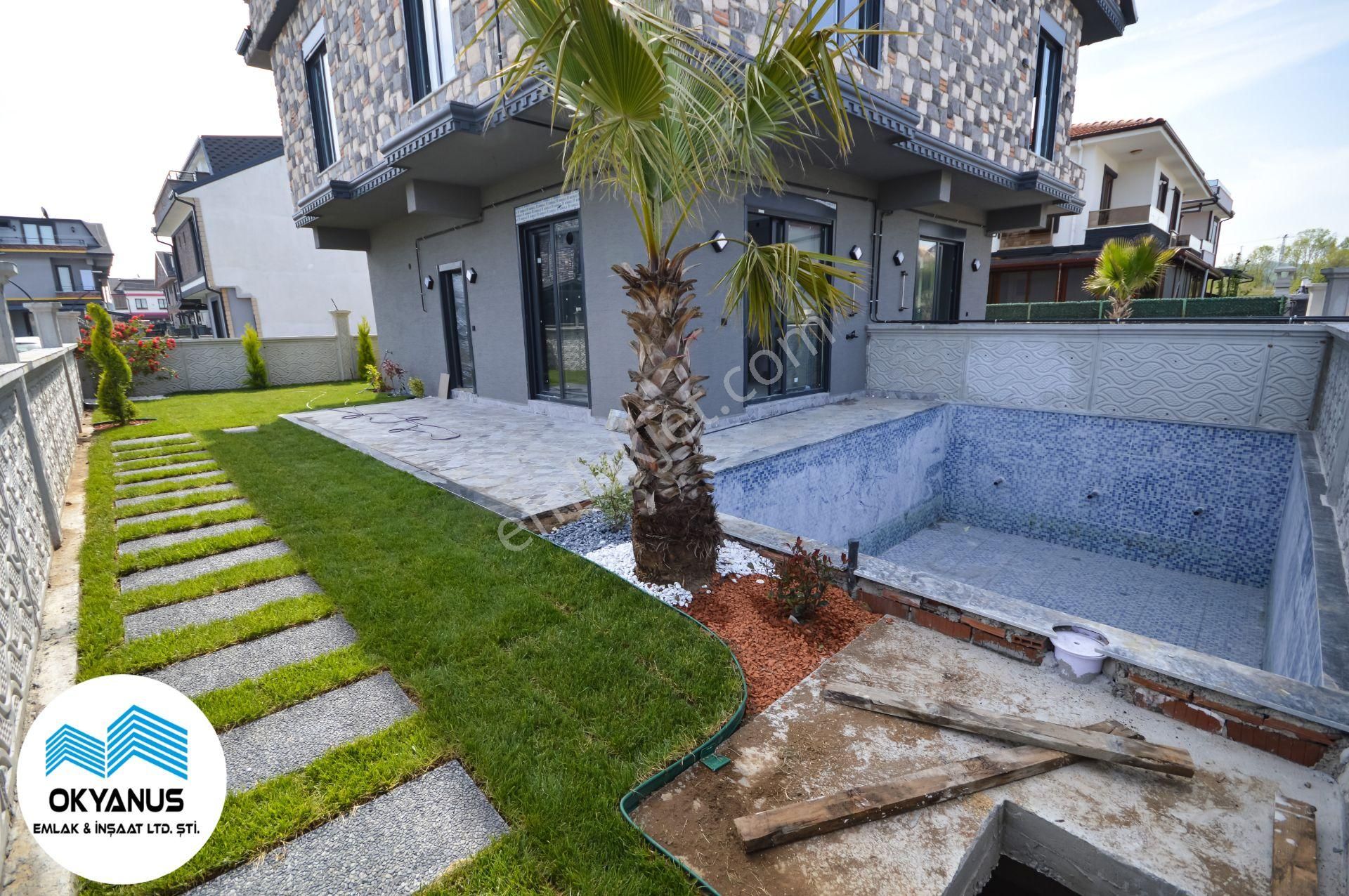 Kocaali De Geniş Bahçeli, Havuzlu Şık 3+1 Villa - Görsel 34