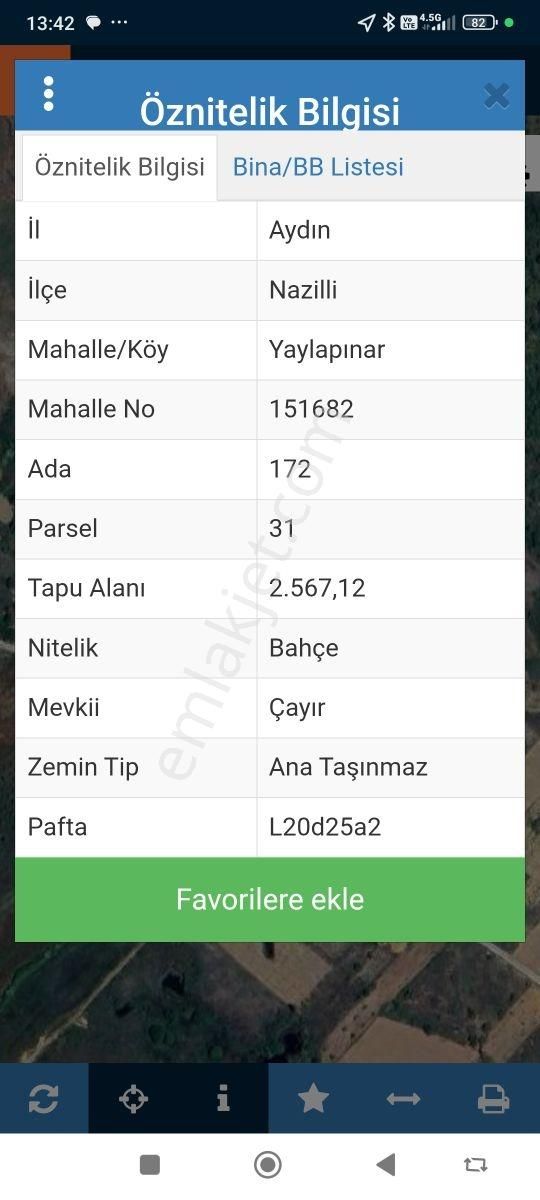 Nazilli Yaylapınar Mah Beydağ Baraj Manzaralı Meyve Bahçesi - Görsel 10