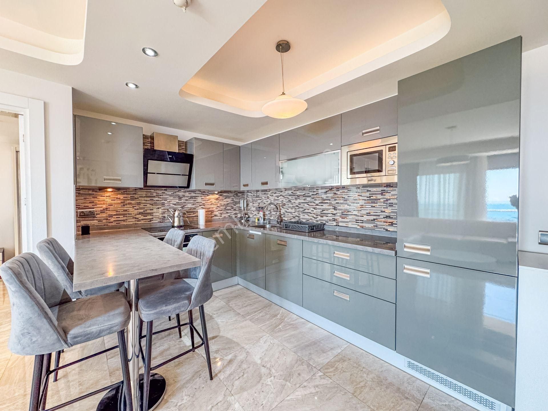 Alanya Konaklı’da Denize 150 M | Full Deniz Manzaralı 2+1 Satılık Daire - Görsel 2