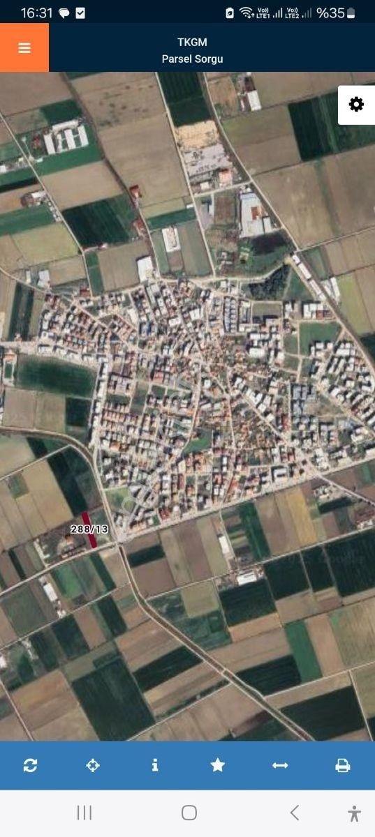 Seyrek'te 1.172 M2 Kiralık Tarla - Görsel 2