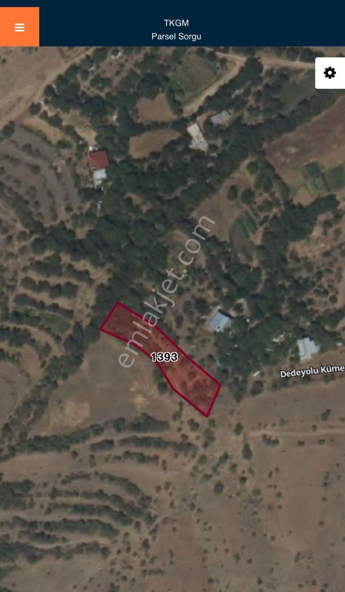 Sivrice Dedeyolu Köyü, 1.250 M2, Tek Parça Tarla, Bağ, Bahçe ...