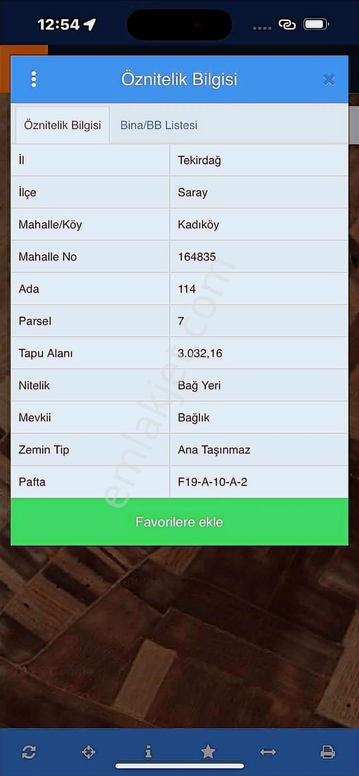 Tekirdağ Saray Kadıköy Bağ Yeri - Görsel 2