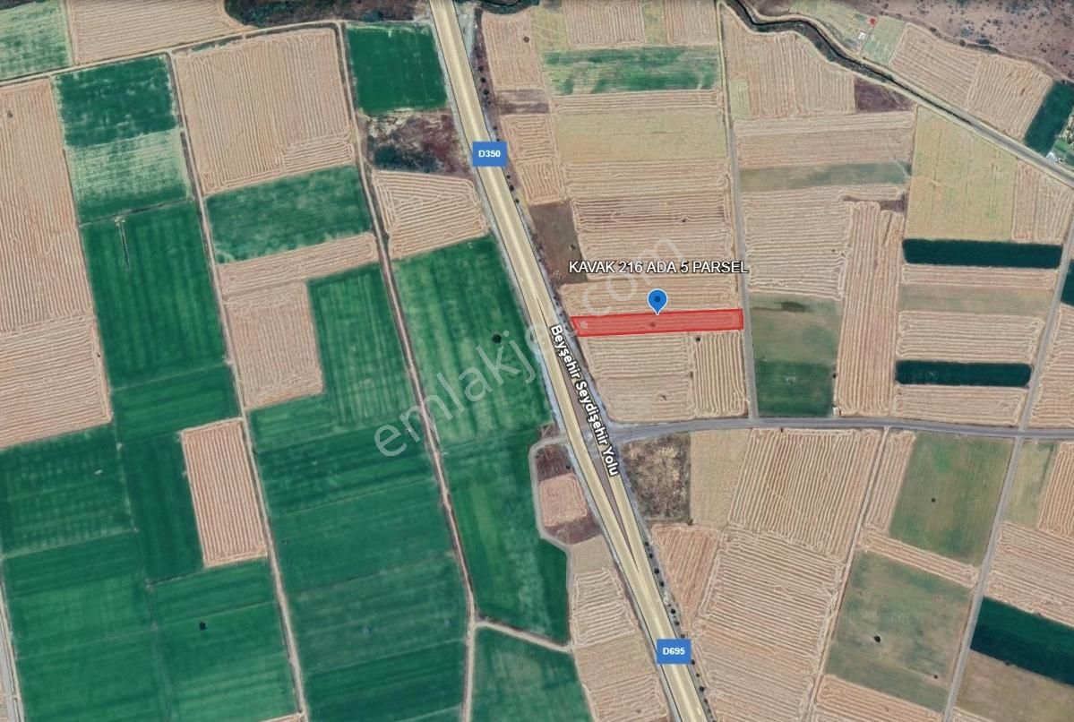Seydişehir Beyşehir Yolu Üzeri 4559 M2 Anayola Cephe Tarla - Görsel 8
