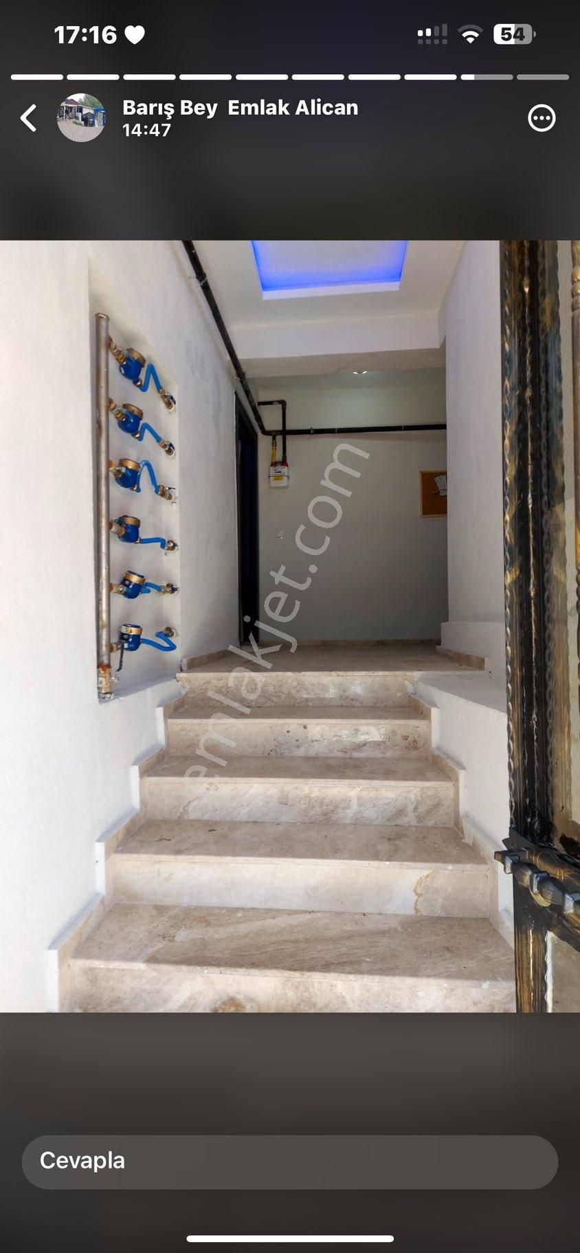 Karabağlar Yahudi Mezarlığı Arkası Yeni Bakımlı 1+1 Yüksek Zemin Daire - Görsel 9