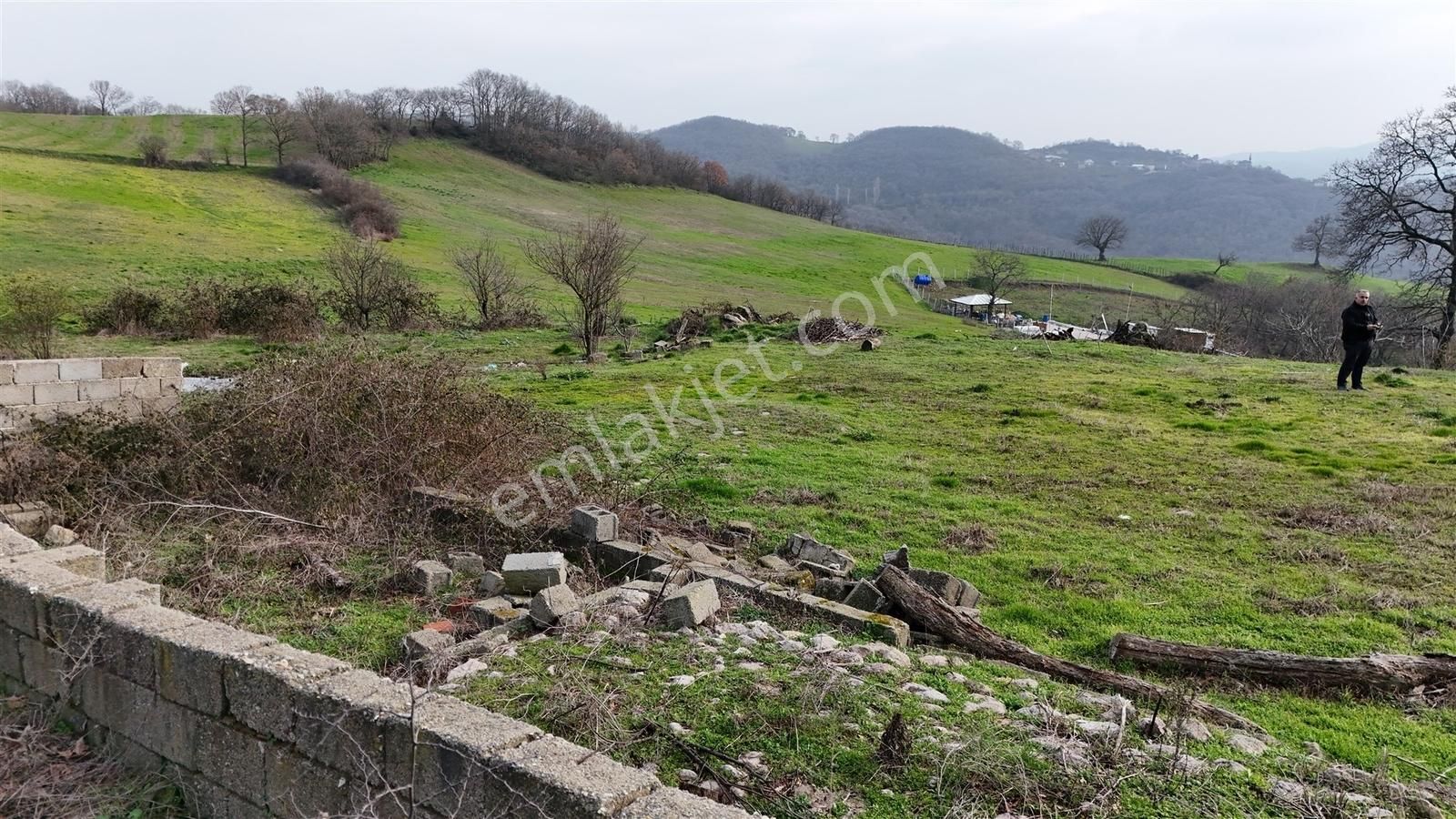 1.400 M2 Müstakil Köy Evi, Arsa 2 Kat %40 İmarlı Gönen Çakmak'ta - Görsel 6