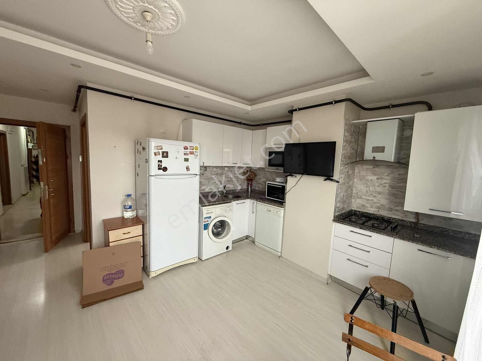 Gümüş Grouptan Polis Evi Yanında Eşyalı Satılık 1+1 Daire - Görsel 22