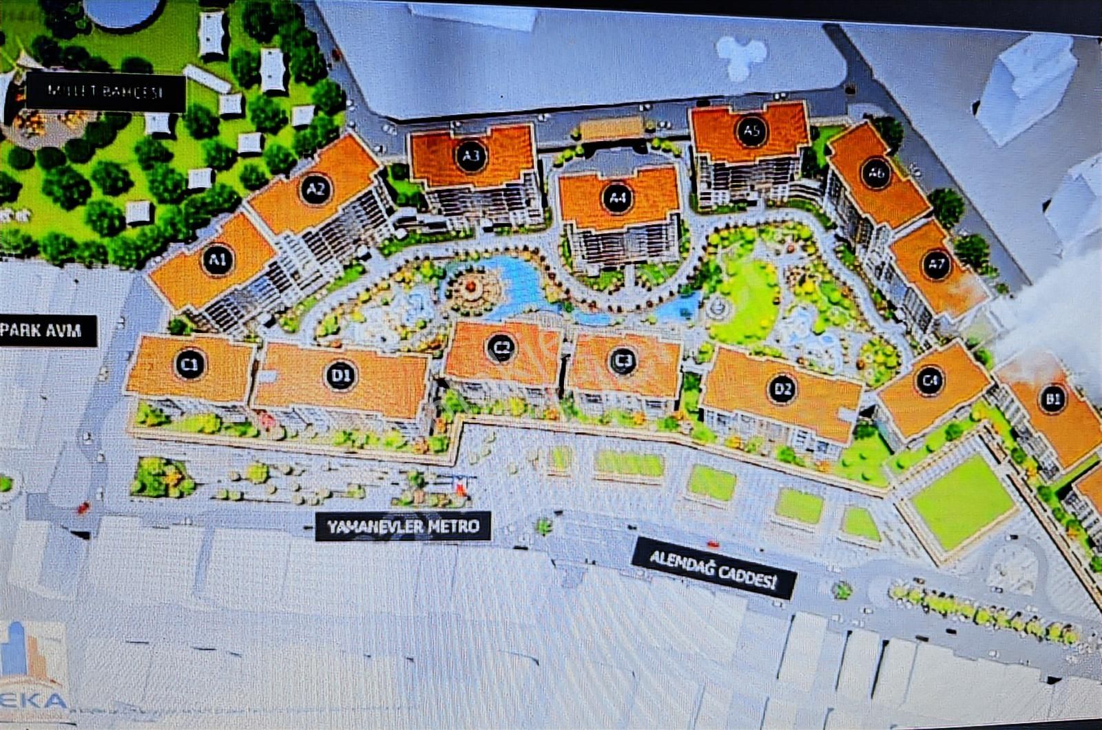 Beka Gm Limonlu Bahçe Konakları 104m2 2+1 Satılık Daire - Görsel 16