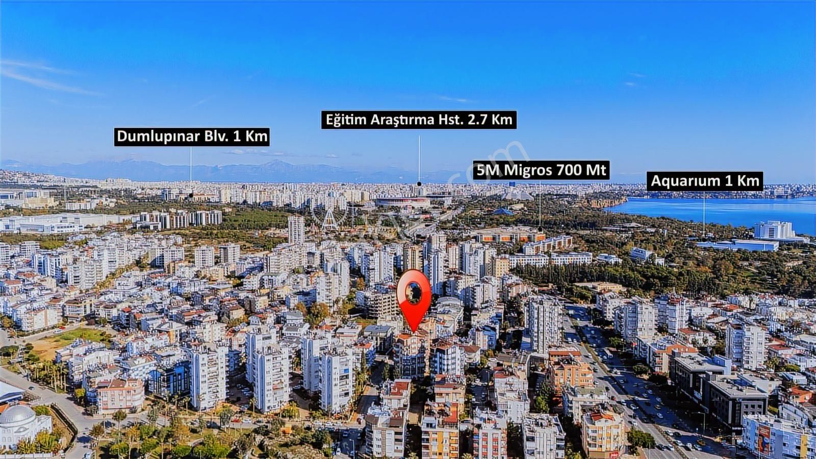 Antalya Konyaaltı Pınarbaşı Satılık 3+1 Daire - Görsel 12