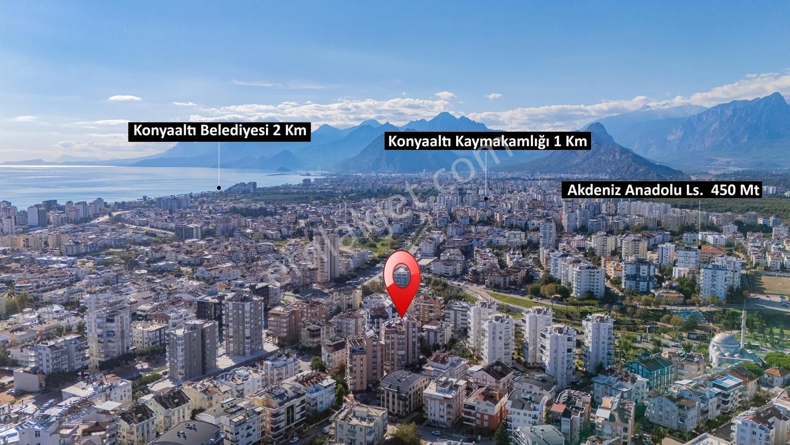 Antalya Konyaaltı Pınarbaşı Satılık 3+1 Daire - Görsel 11