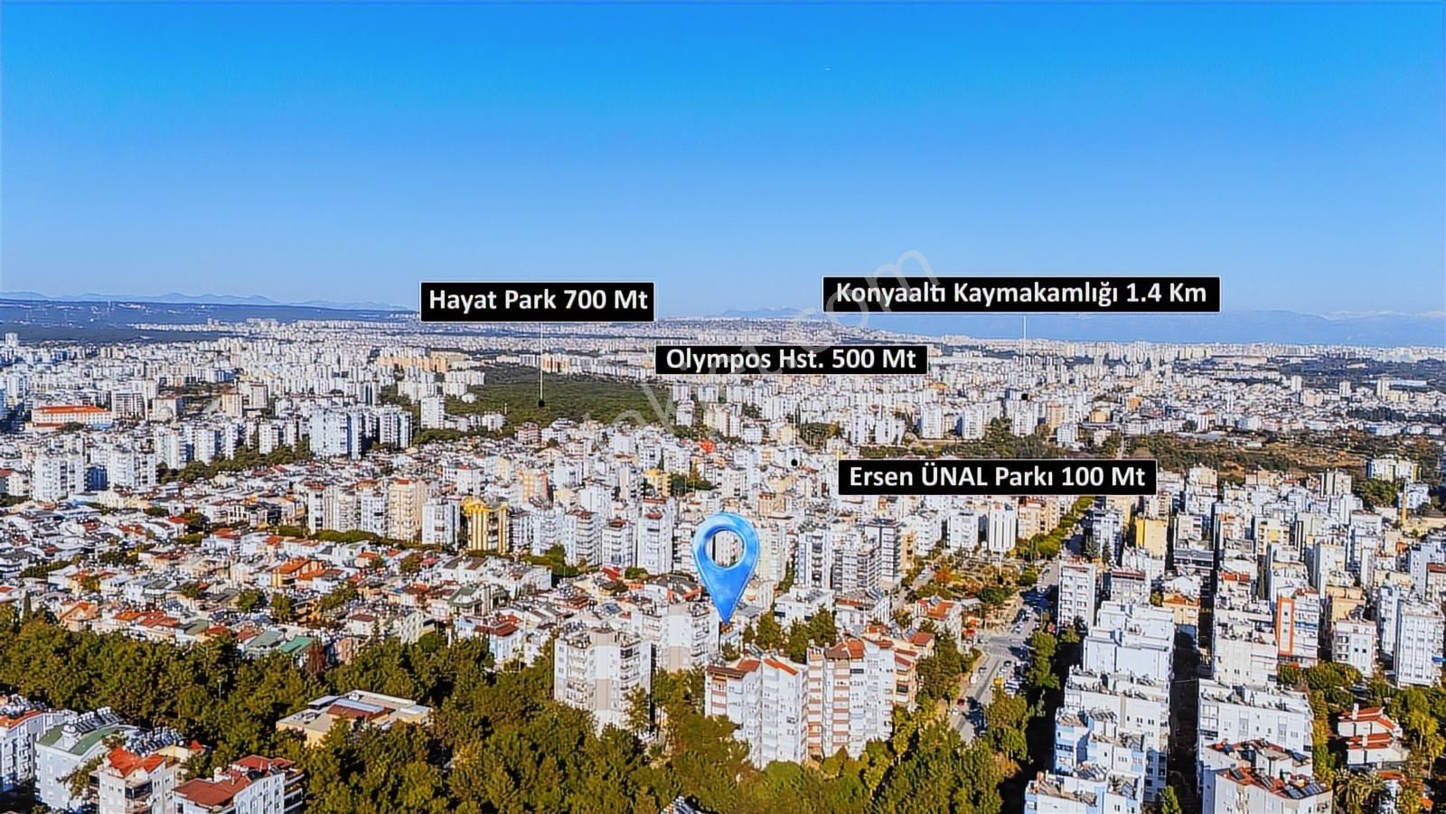 Antalya Konyaaltı Gürsu Satılık 3+1-denize 950m- Katta-ayrı Mutf - Görsel 15