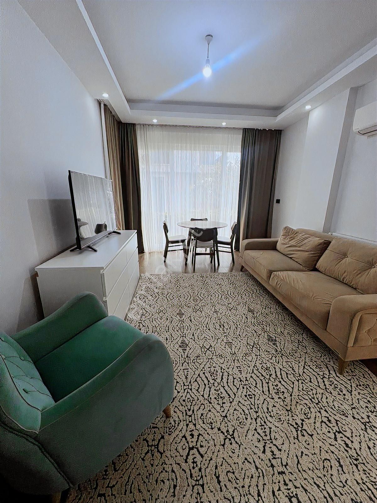 Açik Ve Kapalı Havuzlu Site İçerisende Eşyalı Daire./люкс - Görsel 13