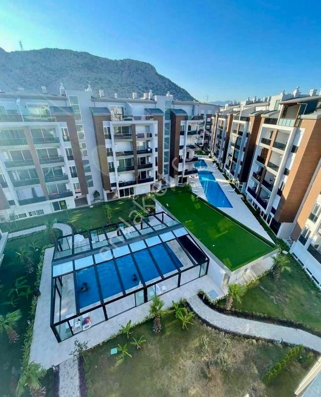 Açik Ve Kapalı Havuzlu Site İçerisende Eşyalı Daire./люкс - Görsel 14