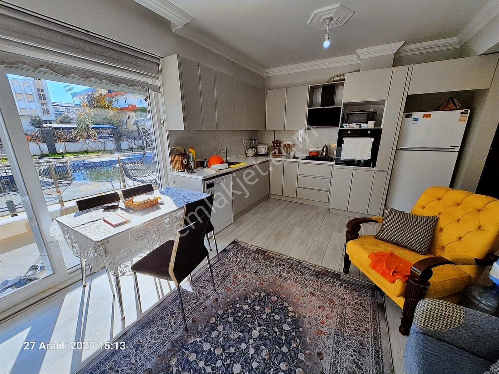 Turizmin Gözdesi Belekte Full Eşyalı Havuzlu Site 2+1 Yeni Daire - Görsel 3