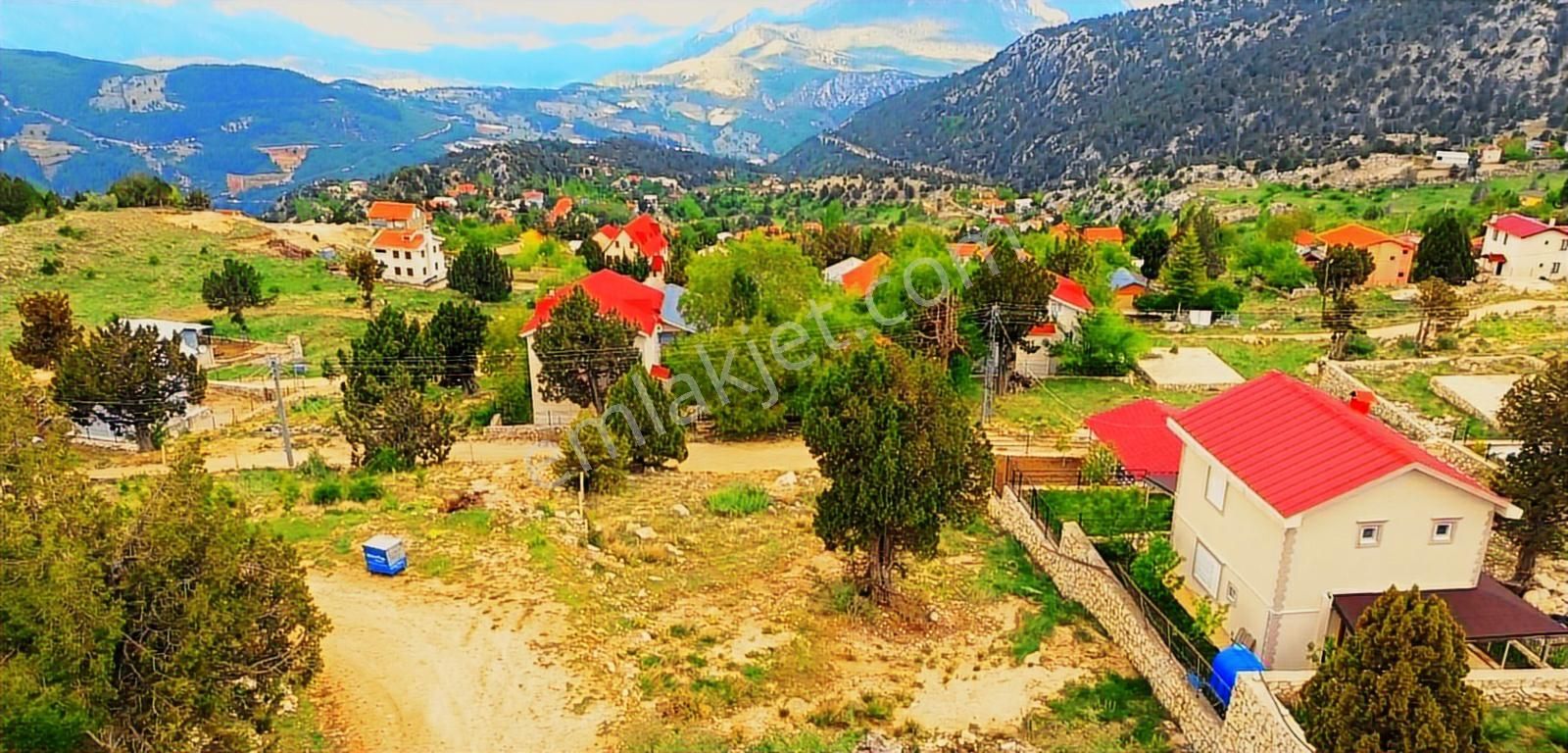 Konyaaltı Geyikbayırında Satılık Köşe Parsel 457 M2 Villa Arsası - Görsel 9