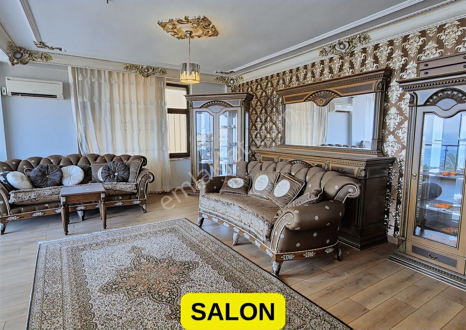 Antalya Muratpaşa Cumhuriyet Kiralık 3+1 Eşyalı Deniz Manzaralı - Görsel 21