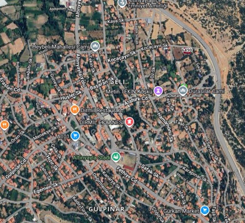 Altınyayla(dirmil) En Güzel Köşe Başı İmarlı 625 M2 Arsası - Görsel 14