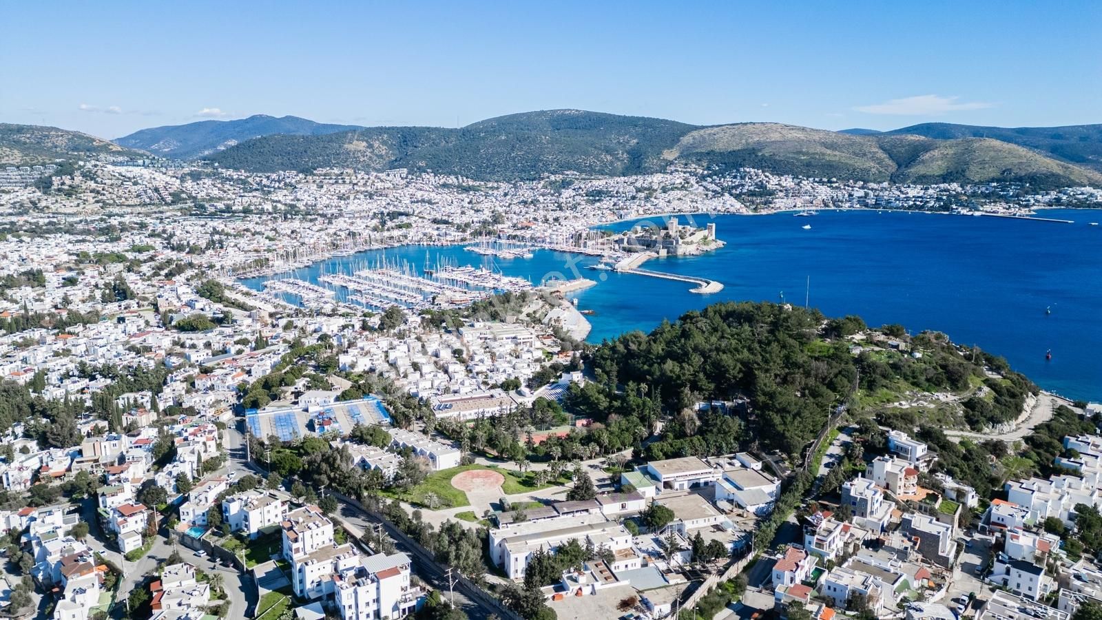Bodrum Bardakçı'da Deniz Manzaralı Daire - Görsel 19