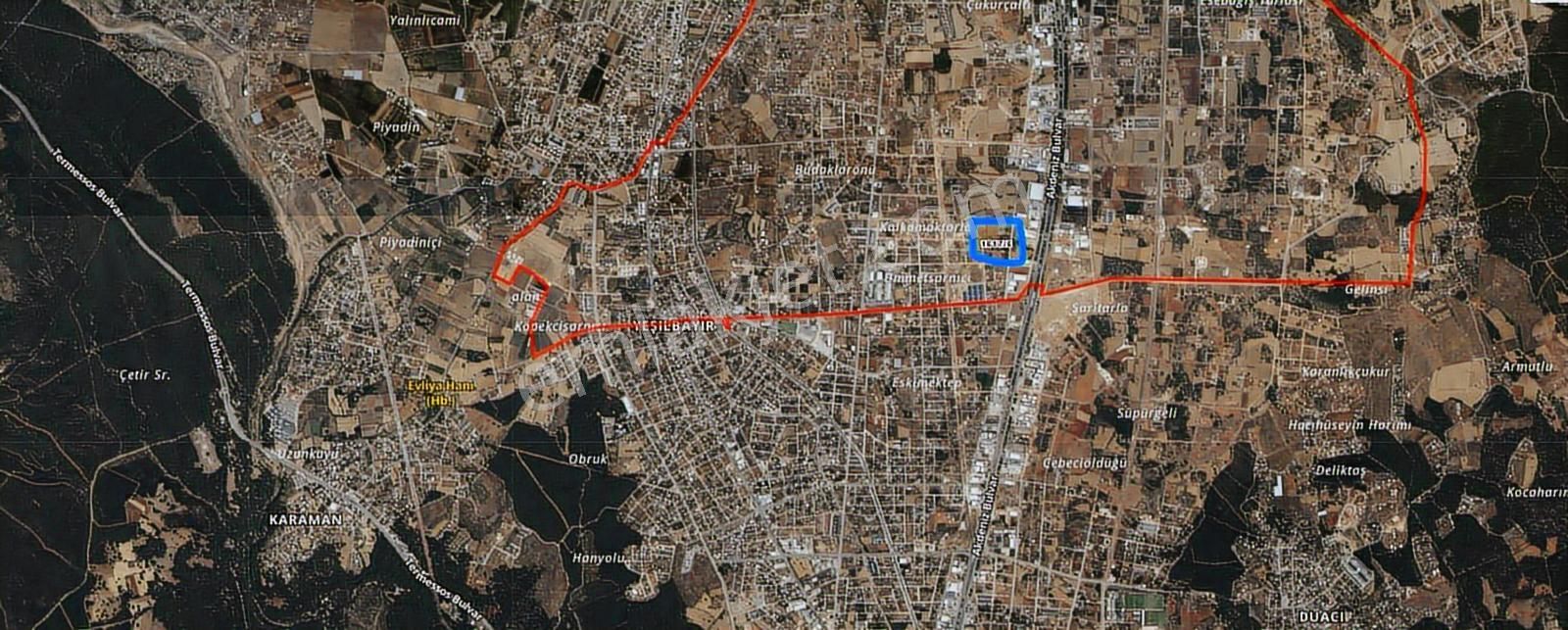 Döşemealtı Altınkalede 499 M² 3 Kat İmarlı Villa Arsası - Görsel 18