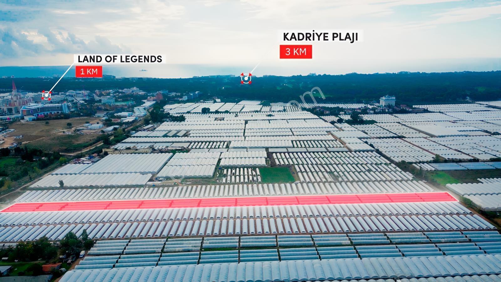 Belek Kadriye'de Yatırımlık Sera Alanı Satılık 10.796 M2 Tarla - Görsel 7