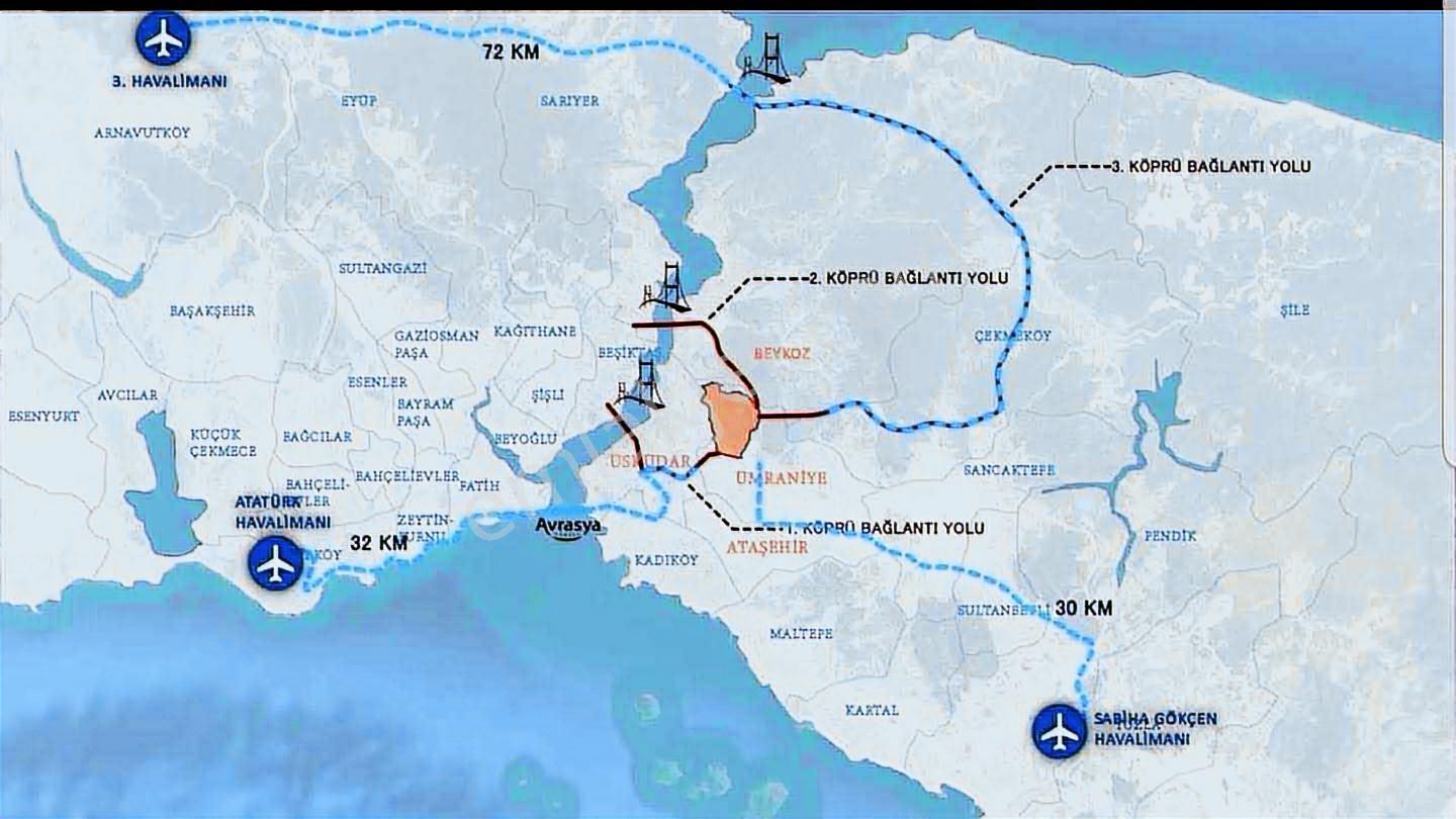 Ümraniye Topağacı Mh.324m2 Tek Tapu Ada Bazında İmarlı Satılık - Görsel 14