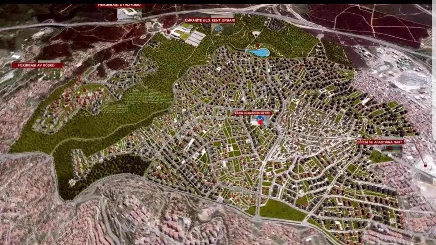 Ümraniye Topağacı Mh.200 M2 Ada Bazında İmarlı Satılık Arsa - Görsel 16