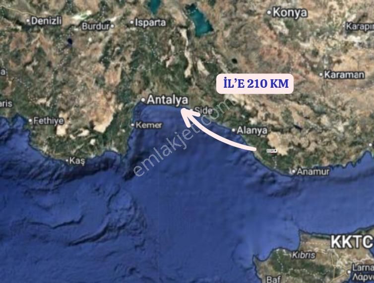 Antalya Gazipaşa Esenpınar Köyünde 180 M² Tarla Satılıktır - Görsel 6