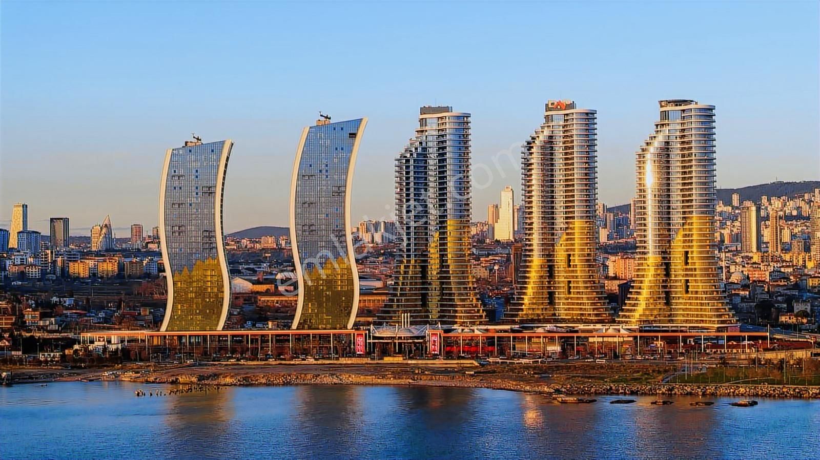 İstmarina Satılık 1+0 Home Ofis Bloğu Batı Cephe Balkonlu