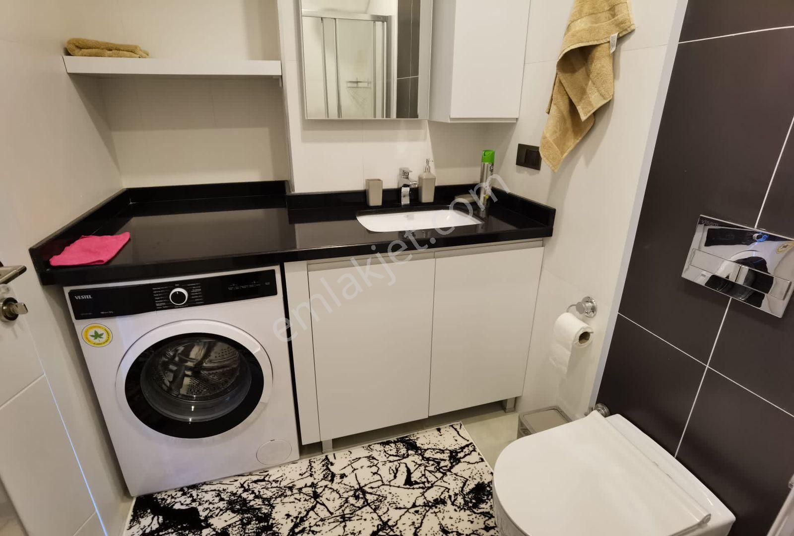 Alanya Da Mahmutlarda Kiralık Lüks Deniz Manzaralı Daire - Görsel 9