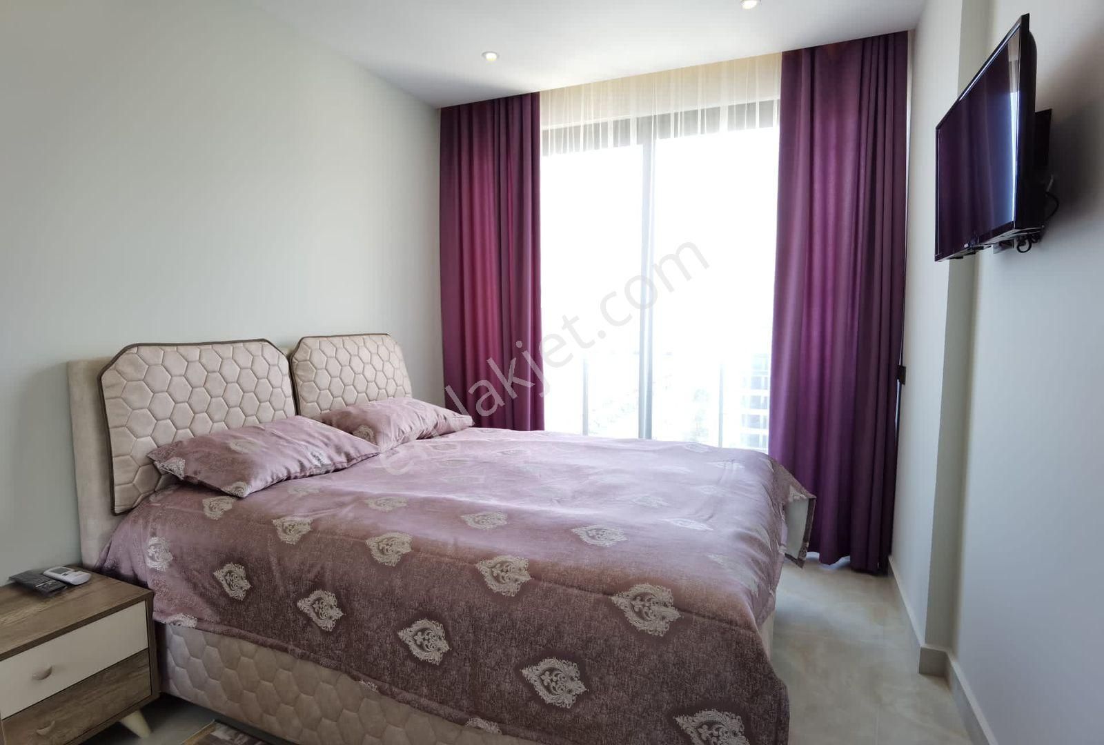 Alanya Da Mahmutlarda Kiralık Lüks Deniz Manzaralı Daire - Görsel 10