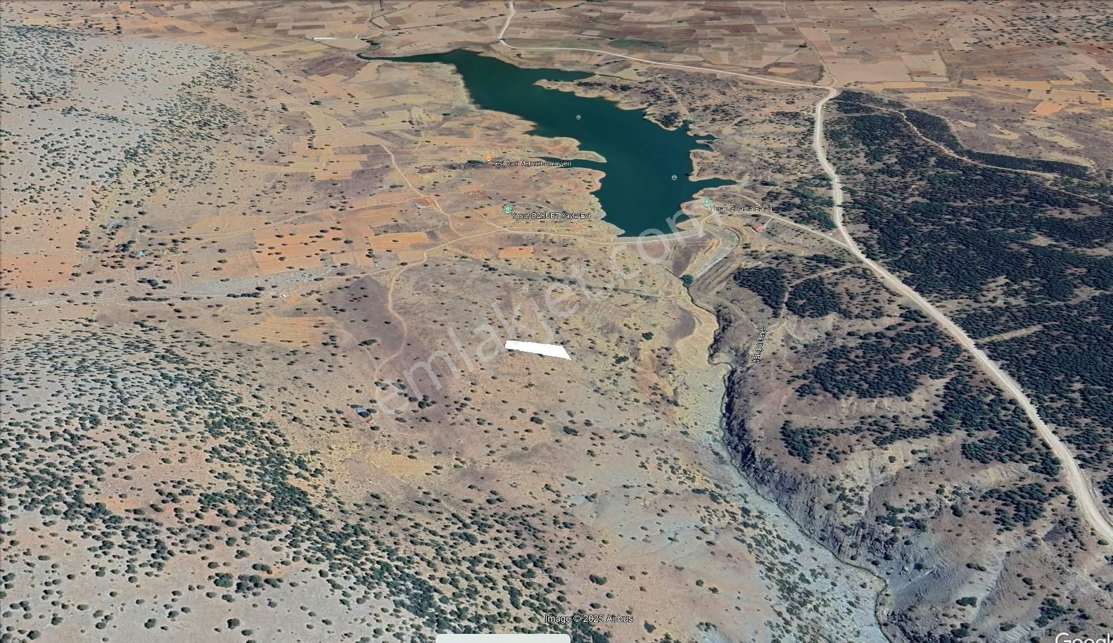 Aydoğdu Göl Manzaralı Emsalsiz Rakam Satılık Hobi Bahçelik Tarla - Görsel 4