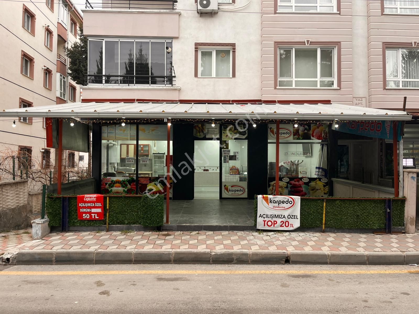 Ankara Kazanç'tan Pınarbaşında Zafer İçyer Cad. Yakını Koşuyolu Cepheli Full Yapılı Kiralık Dükkan - Görsel 5