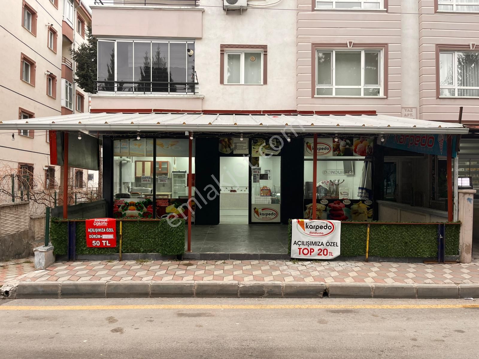 Ankara Kazanç'tan Pınarbaşında Zafer İçyer Cad. Yakını Koşuyolu Cepheli Full Yapılı Kiralık Dükkan - Görsel 2
