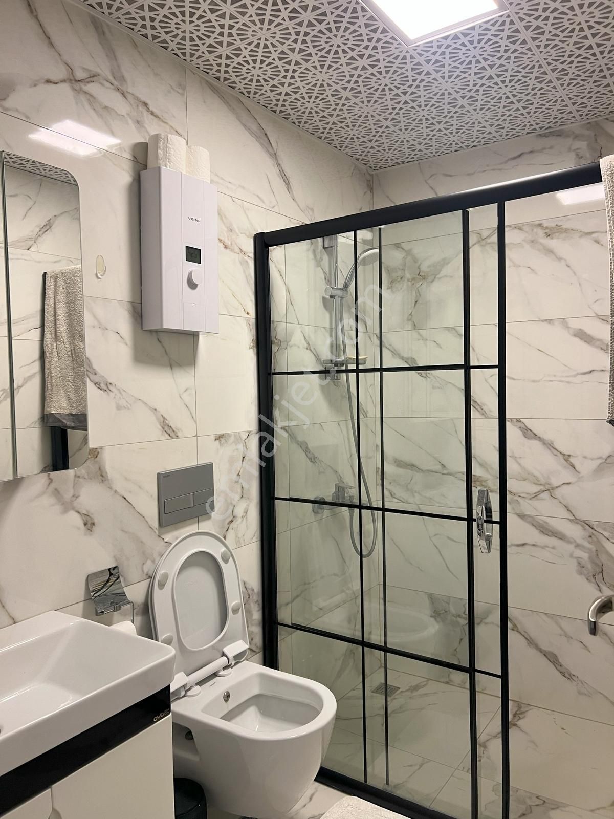 Citadel Residence Mahmutlar'da Lüks Dubleks Daire - Görsel 35