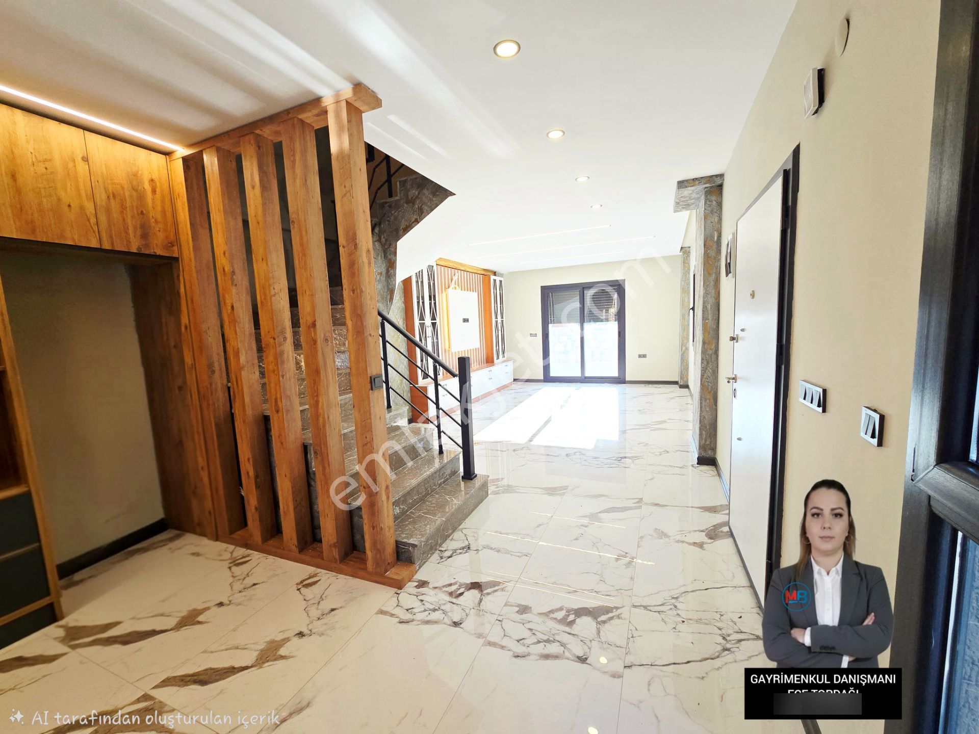 Didim'de Satılık 4+1 Tripleks Sıfır Müstakil Bahçeli Otoparklı Ön Cephe Villa - Görsel 20