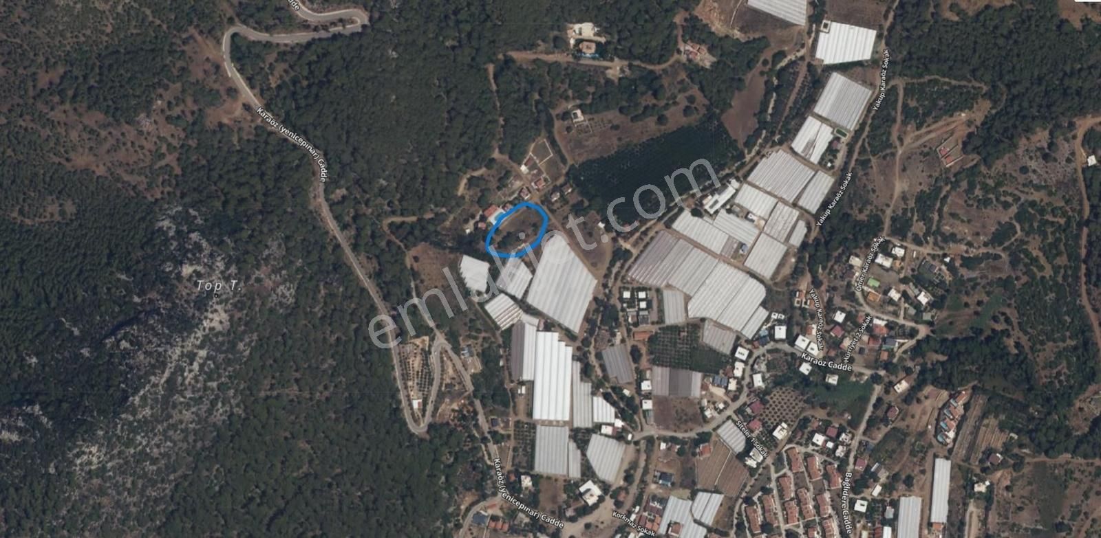 Antalya Kumluca Karaöz En Güzel Arsası 5237 M2 Deniz Manzaralı - Görsel 2