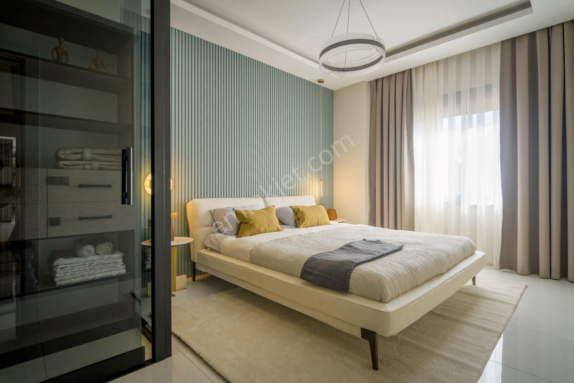 Alanya Oba’da Full Aktiviteli Sitede Özel Dizayn 3+1 Lüks Daire - Görsel 9