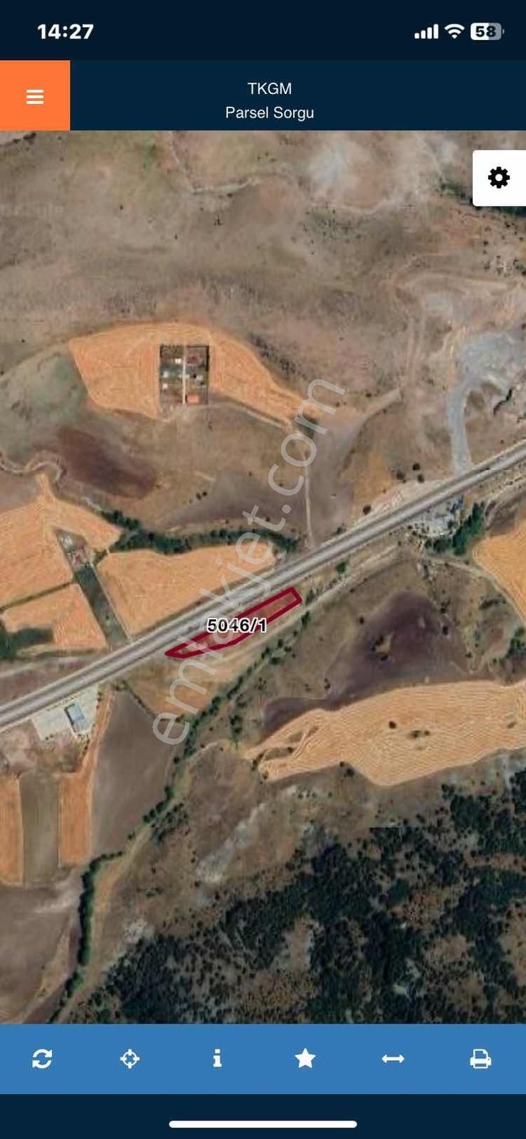 Bala-beynam Da Asfalt Yola Cepheli 500 M2 Hisseli Tarla - Görsel 7