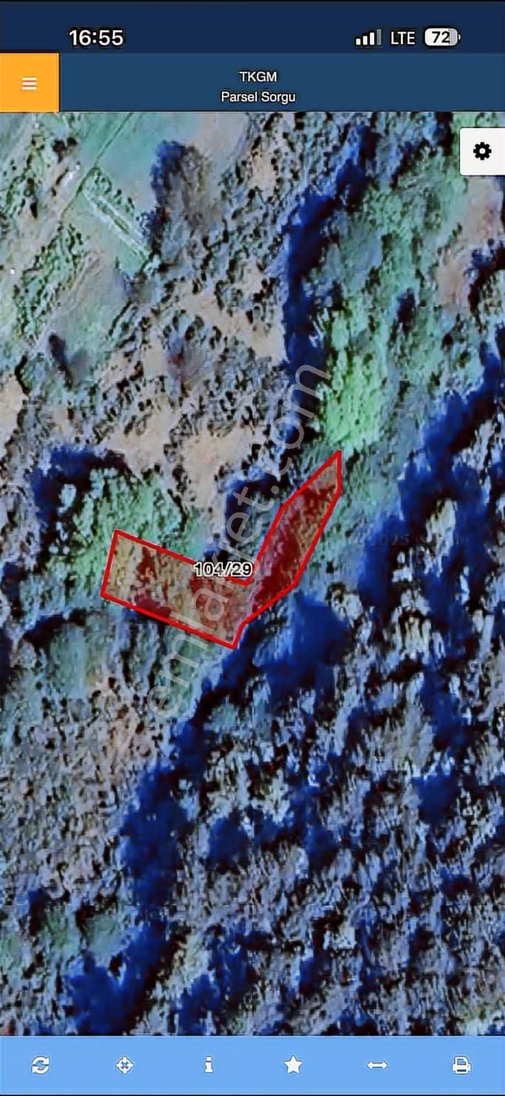 Bolu Mudurnu 550 M2 Satılık Arsa Acil Satılık - Görsel 3