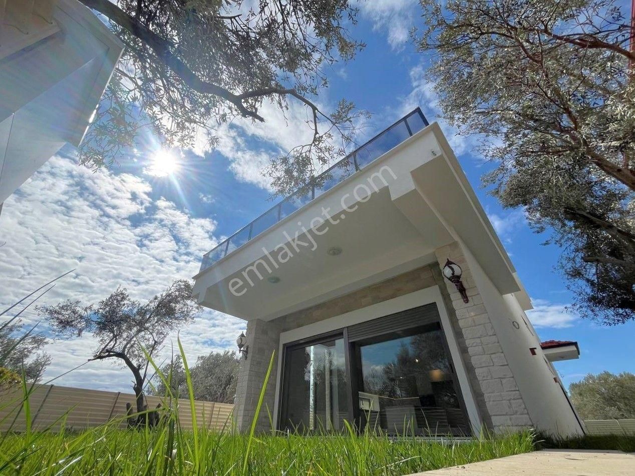 🏆güre'de 300m2 Arsa İçerisinde Deniz Manzaralı Muhteşem Tam Bağımsız Akıllı Ev Sistemli 4+1 Villa🏆